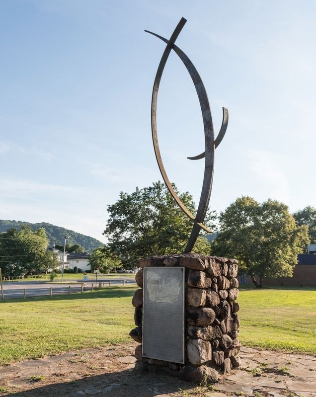 Burning Spring Monument image. Click for full size.