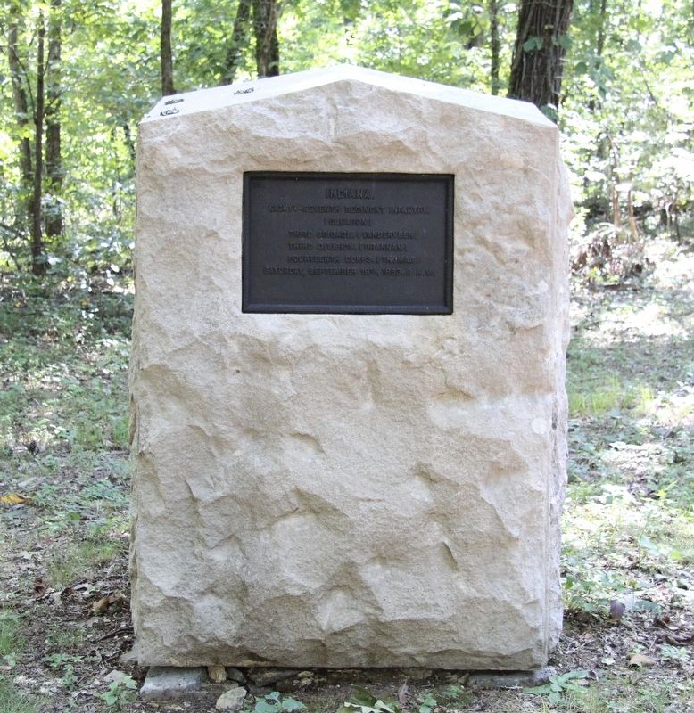 87th Indiana Infantry Marker image. Click for full size.