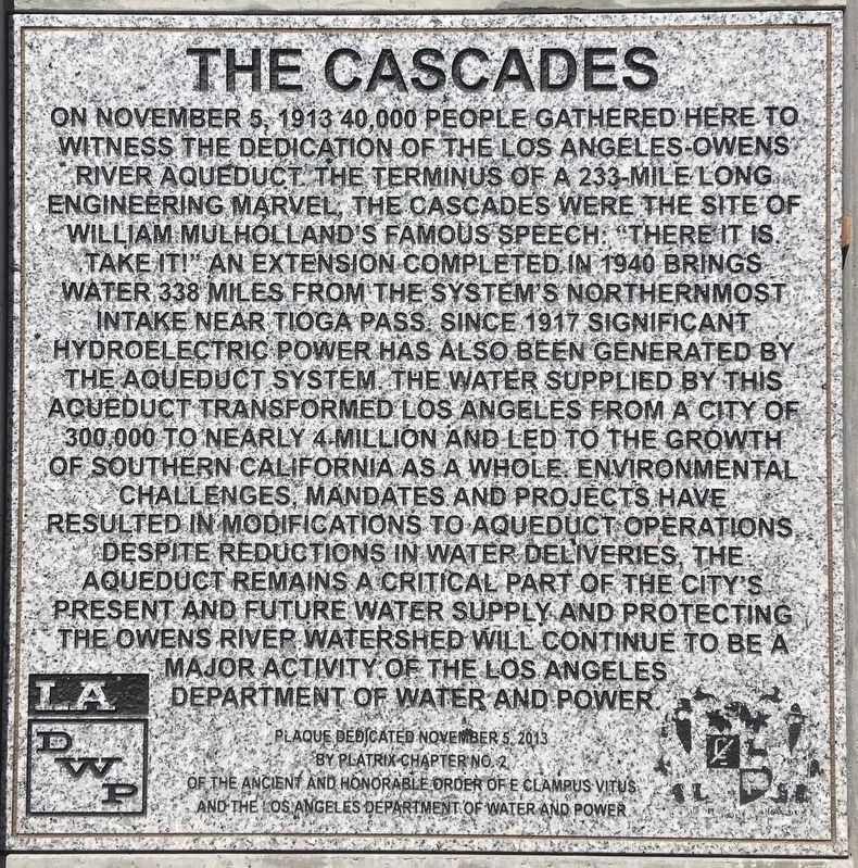 The Cascades Marker image. Click for full size.