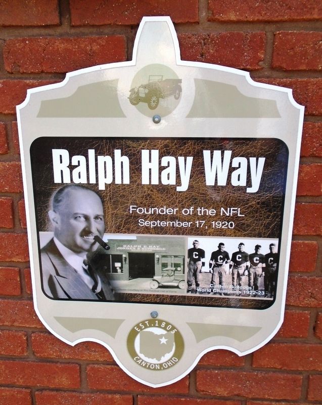 Ralph Hay Way Marker image. Click for full size.