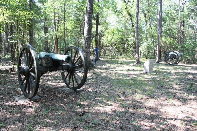 Battery D, 1st Michigan Artillery Marker. Click for full size. Battery D, 1st Michigan Artillery Marker image. Click for full size.