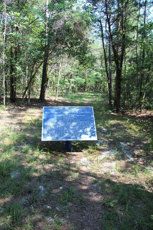 Battery C, 1st Ohio Light Artillery Marker. Click for full size. Battery C, 1st Ohio Light Artillery Marker image. Click for full size.