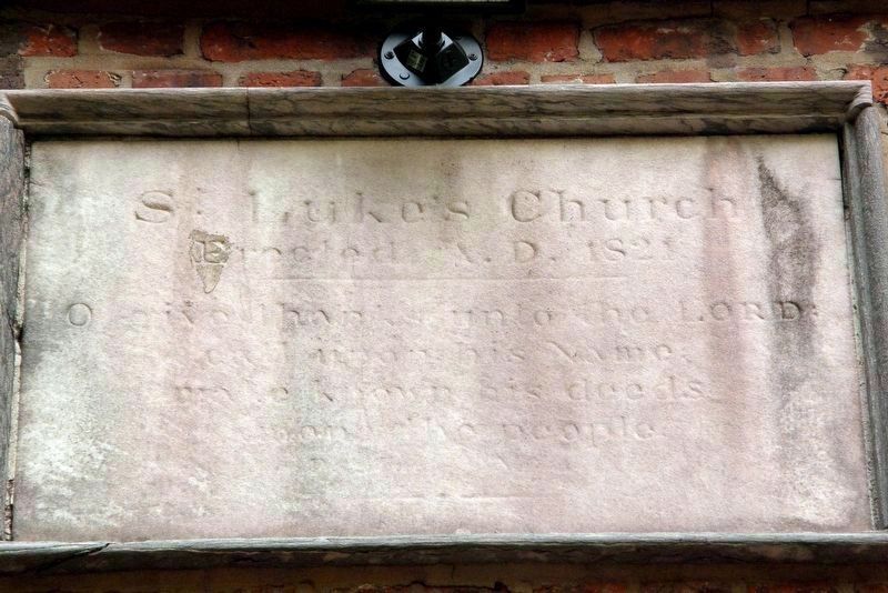 St. Luke's Chapel. Click for full size. St. Luke's Chapel image. Click for full size.