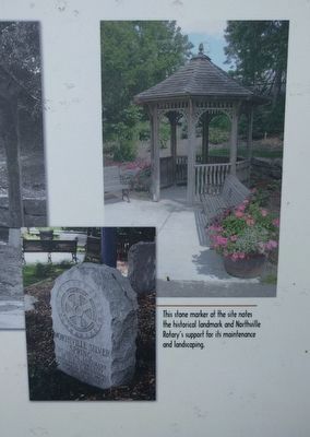 Roadside Refreshment: at Northville's Silver Spring Well - lower far right images image. Click for full size.