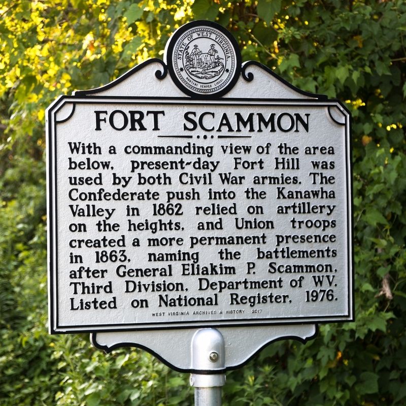 Fort Scammon Marker image. Click for full size.