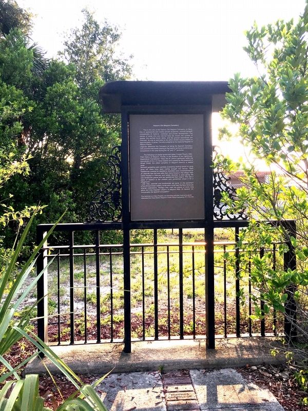 Historic Old Mayport Cemetery Marker image. Click for full size.