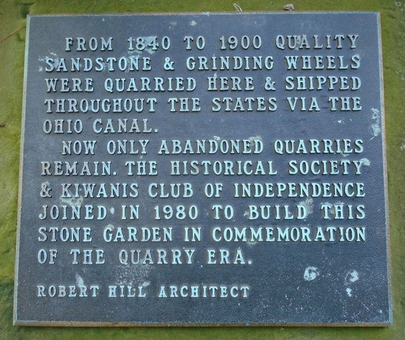 The Quarry Era Marker image. Click for full size.
