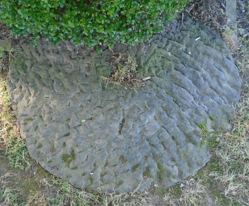 Unusual Millstone in Stone Garden image. Click for full size.