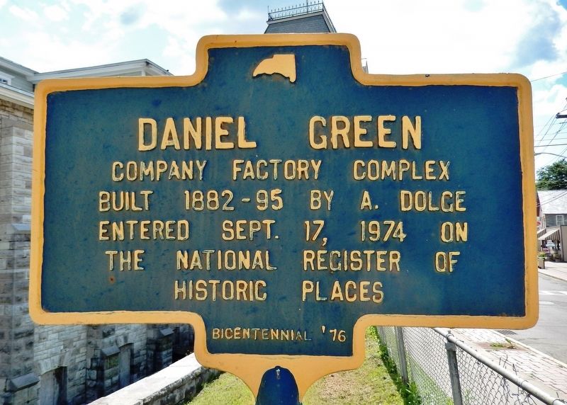 Daniel Green Marker. Click for full size. Daniel Green Marker image. Click for full size.