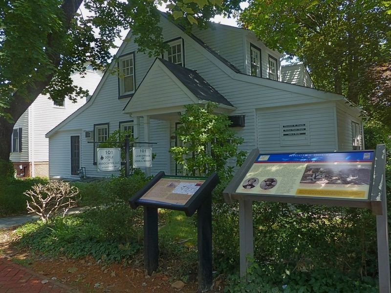 Early Rockville Residential Area Marker<br>& Higgins House Marker<br>at 101 North Adams Street image. Click for full size.