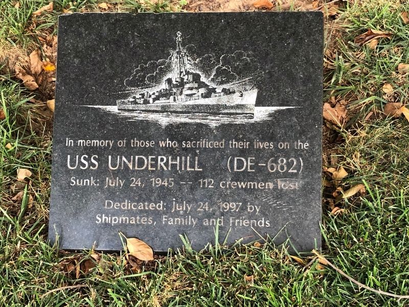 USS Underhill (DE-682) Memorial image. Click for full size.