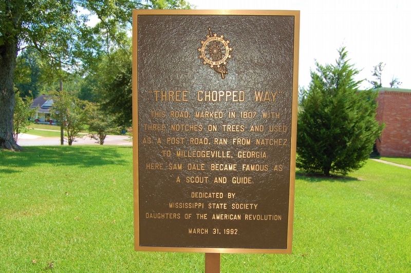 "Three Chopped Way" Marker image. Click for full size.