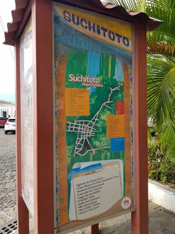 The Church of Santa Lucía Marker. Click for full size. The Church of Santa Lucía Marker image. Click for full size.