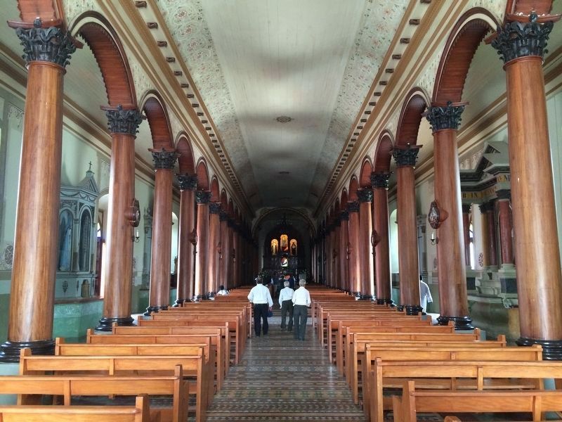 An interior view of the Church of Santa Lucía. Click for full size. An interior view of the Church of Santa Lucía image. Click for full size.