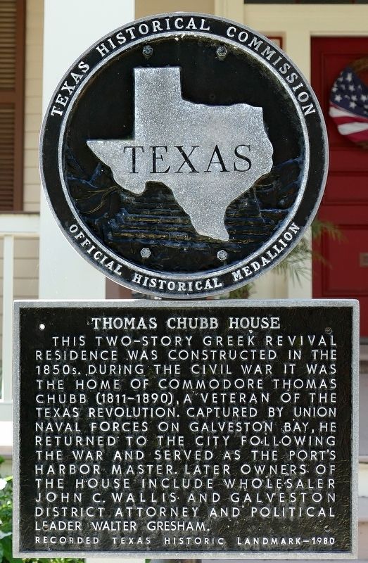 Thomas Chubb House Marker image. Click for full size.