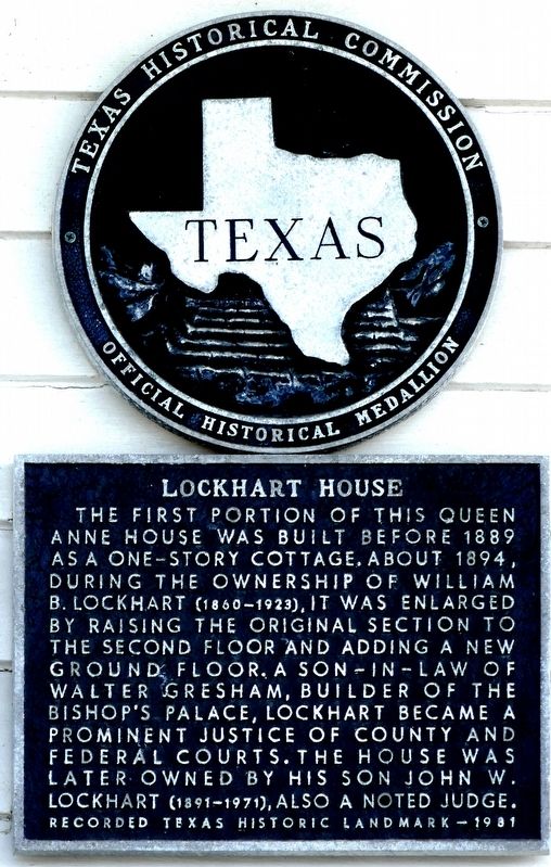 Lockhart House Marker image. Click for full size.