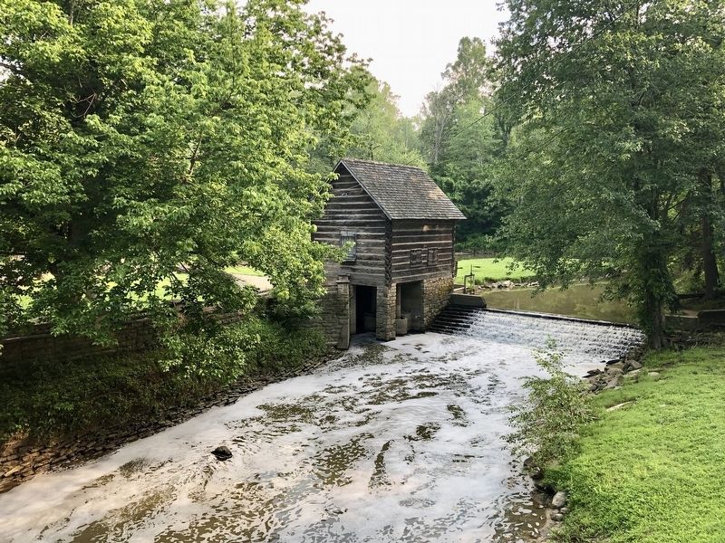 McHargue's Mill at the park. image. Click for full size.