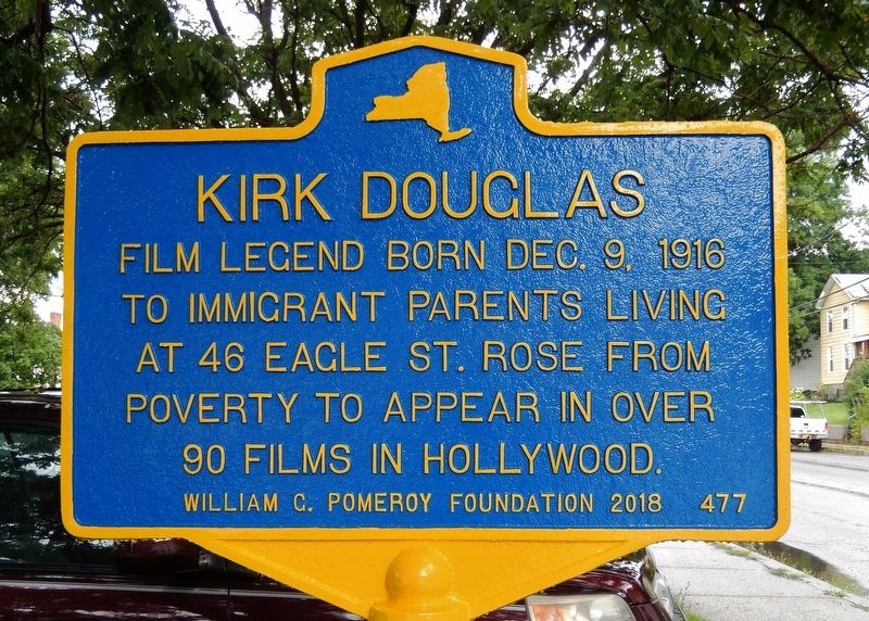 Kirk Douglas Marker image. Click for full size.