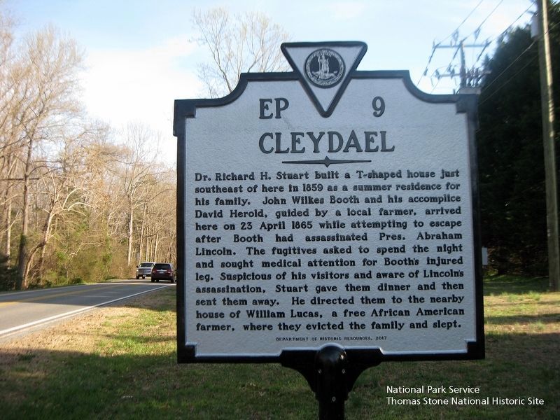 Cleydael Marker image. Click for full size.