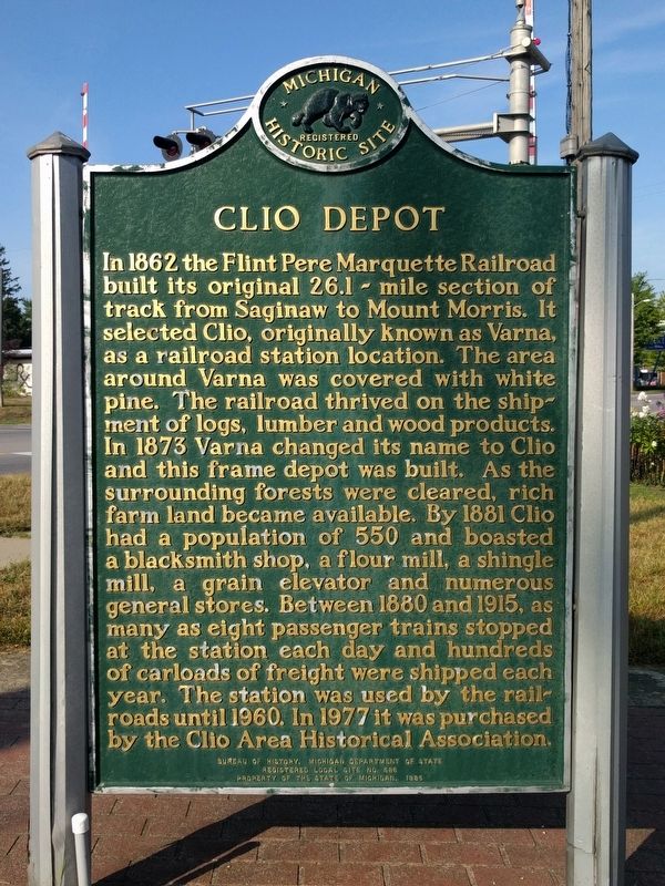 Clio Depot Marker image. Click for full size.