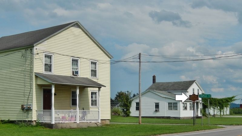 Henrich Staring Marker<br>(<i>wide view from New York Route 5</i>) image. Click for full size.