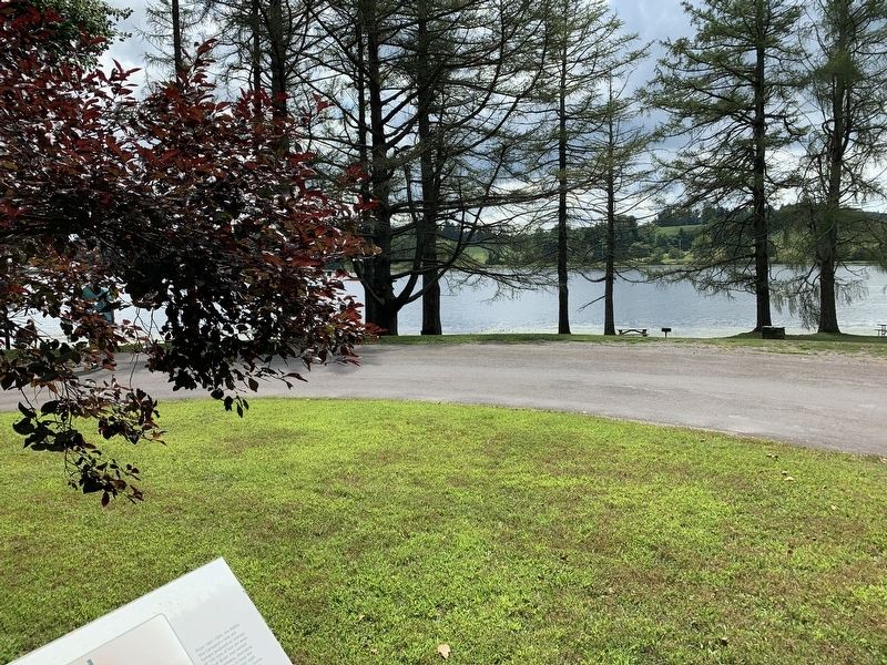 View of Rudd Pond from the Marker image. Click for full size.