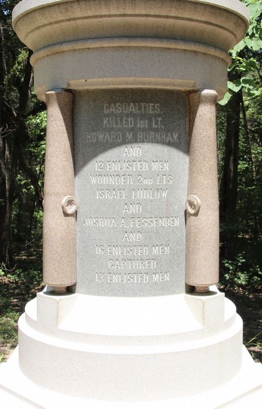Battery H, 5th U.S. Artillery Marker image. Click for full size.