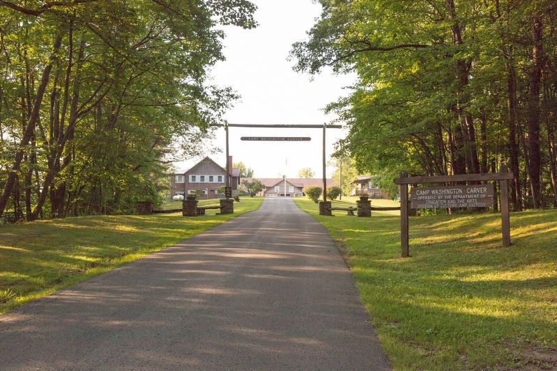 Camp Washington-Carver Entrance image. Click for full size.