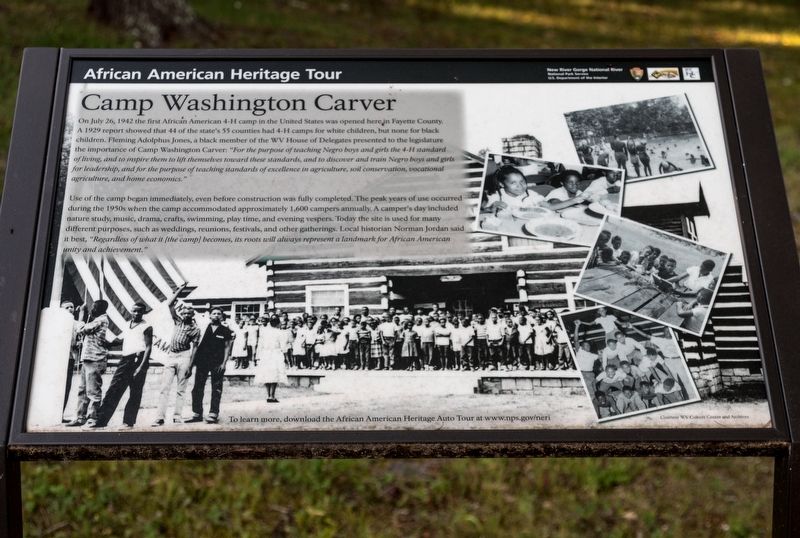 Camp Washington Carver Marker image. Click for full size.