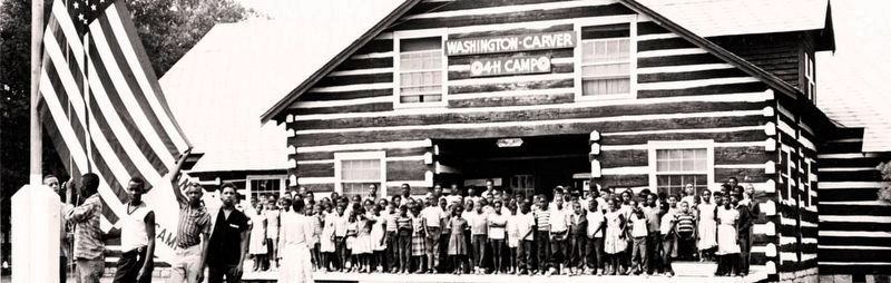 Camp Washington Carver. Click for full size. Camp Washington Carver image. Click for full size.