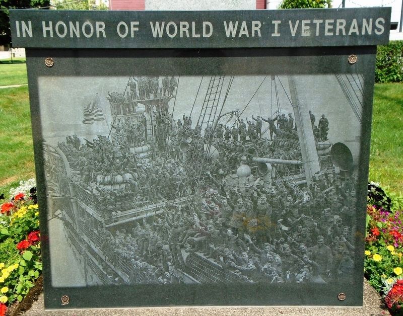 World War I Memorial Panel image. Click for full size.