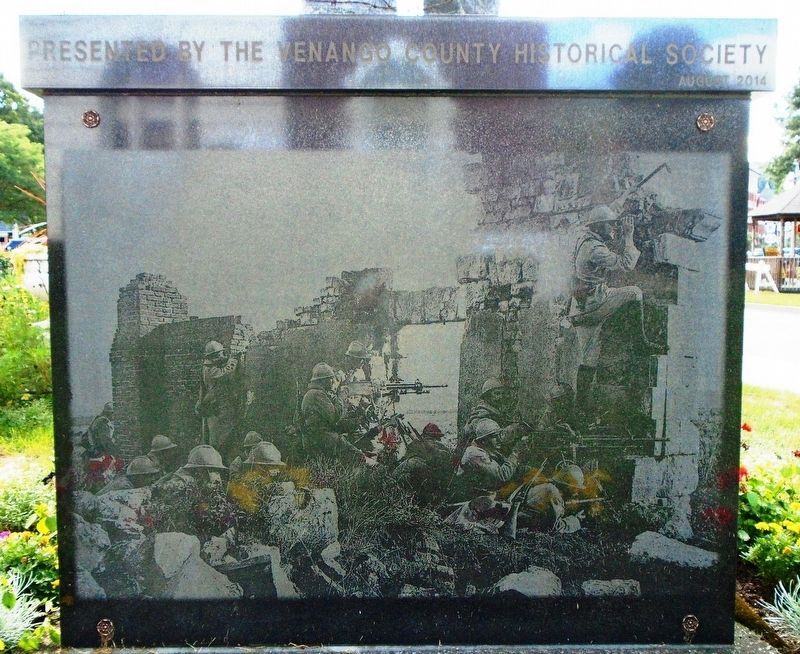 World War I Memorial Panel image. Click for full size.
