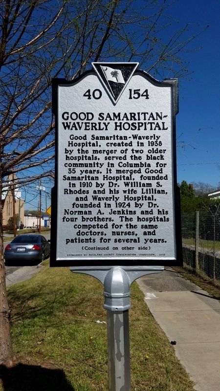 Good Samaritan-Waverly Hospital Marker. Click for full size. Good Samaritan-Waverly Hospital Marker image. Click for full size.