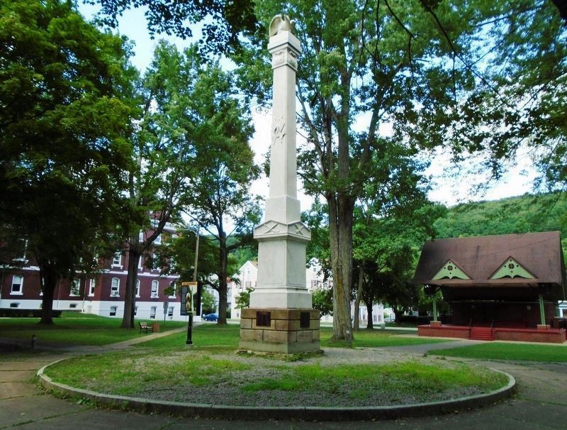 Venango County Civil War Monument, Panels, and Markers. Click for full size. Venango County Civil War Monument, Panels, and Markers image. Click for full size.