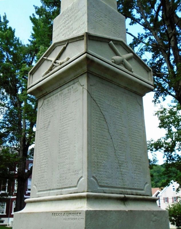 Venango County Civil War Monument Honored Dead image. Click for full size.