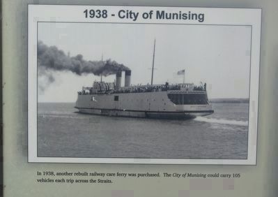 1938 - City of Munising (middle left image) image. Click for full size.