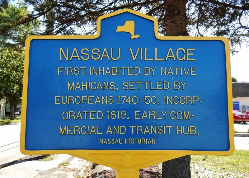 Nassau Village Marker image. Click for full size.