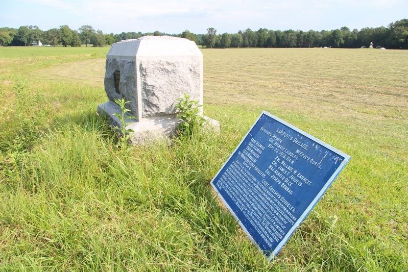 Laiboldt's Brigade Marker. Click for full size. Laiboldt's Brigade Marker image. Click for full size.