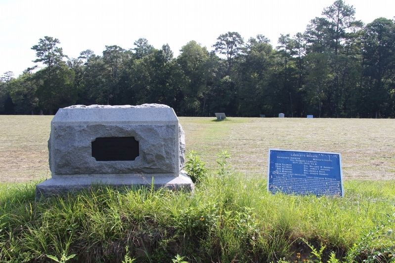 Laiboldt's Brigade Marker. Click for full size. Laiboldt's Brigade Marker image. Click for full size.