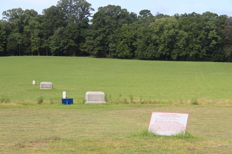 Laiboldt's Brigade Marker. Click for full size. Laiboldt's Brigade Marker image. Click for full size.
