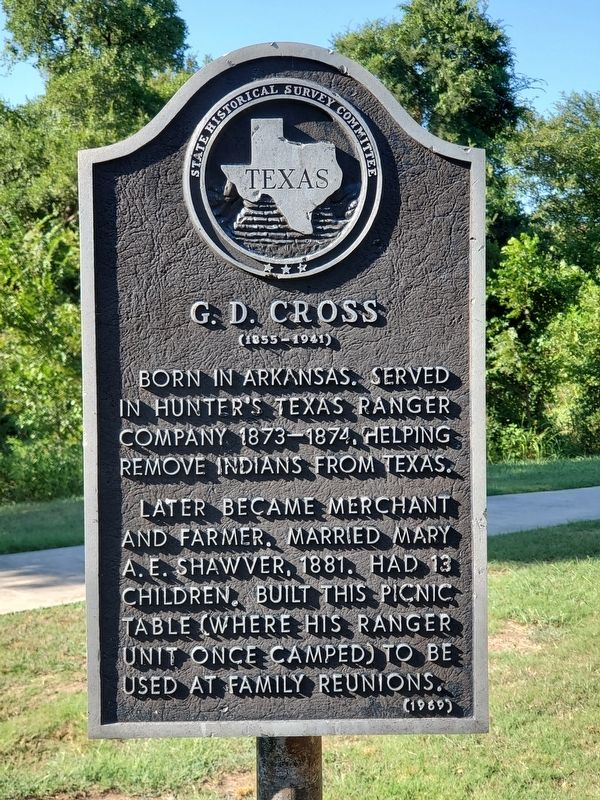 G. D. Cross Marker image. Click for full size.