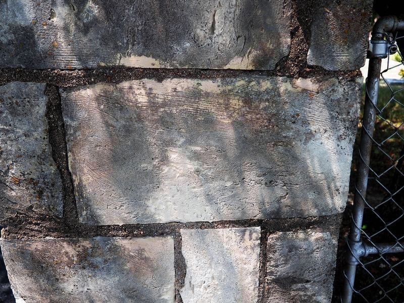 Hand hewn stone. Click for full size. Hand hewn stone image. Click for full size.