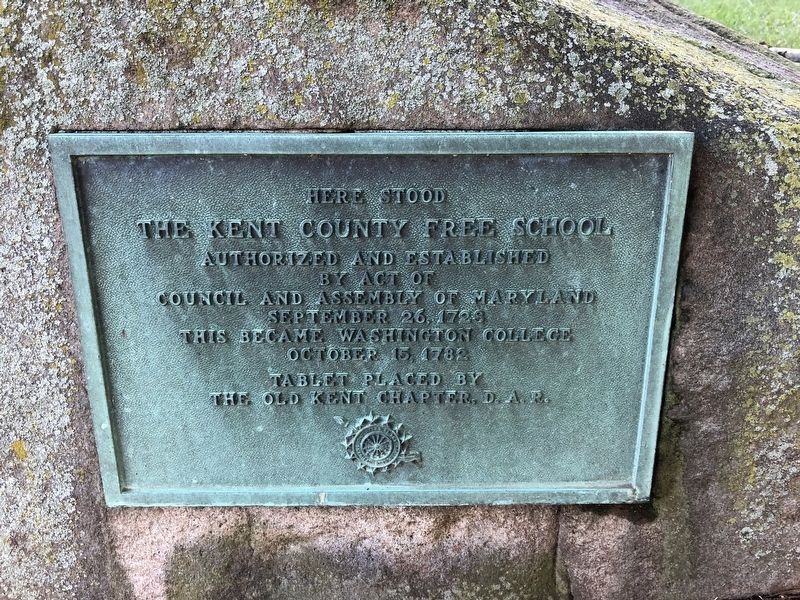 The Kent County Free School Marker image. Click for full size.