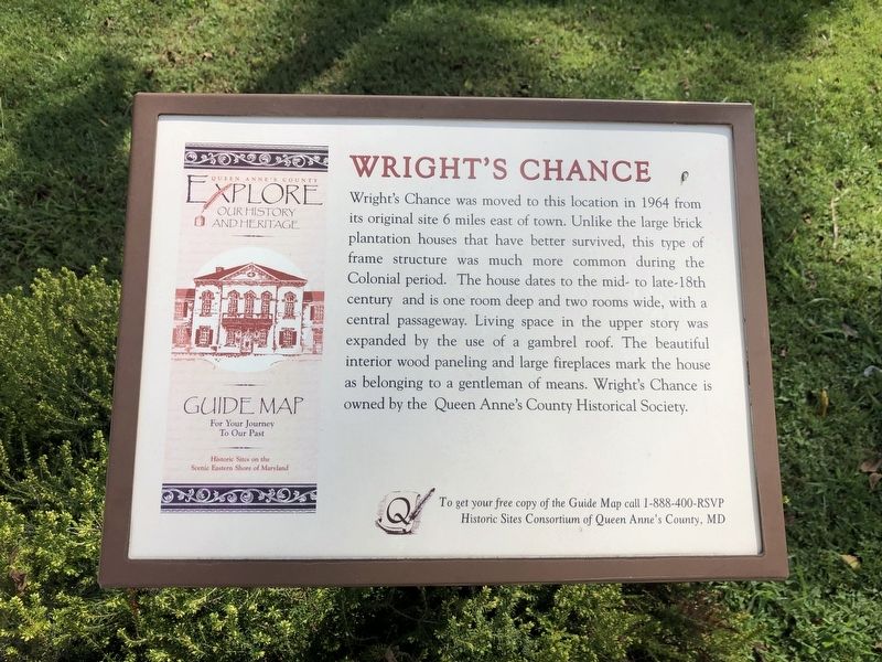 Wright's Chance Marker image. Click for full size.