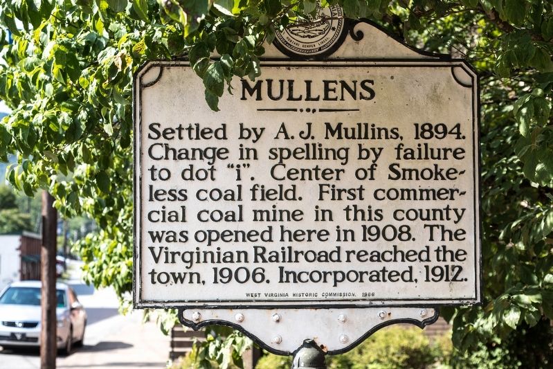 Mullens Marker image. Click for full size.