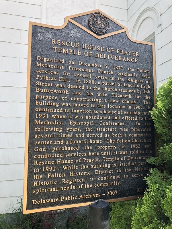 Rescue House of Prayer Marker image. Click for full size.