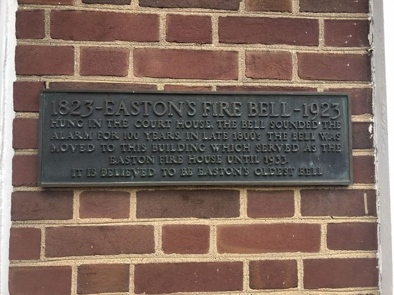Easton's Fire Bell Marker image. Click for full size.