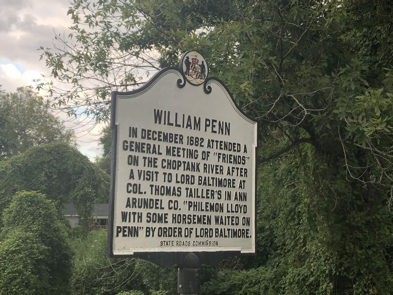 William Penn Marker image. Click for full size.