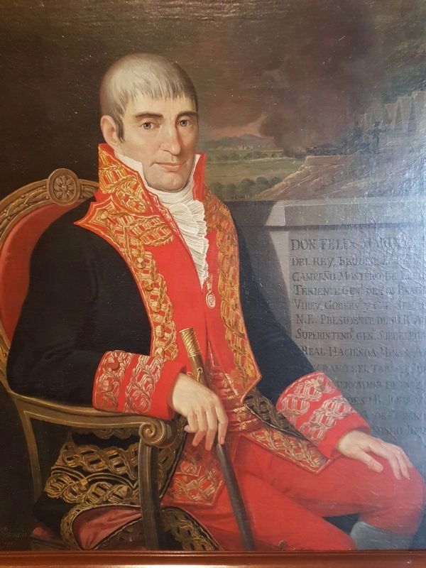 Félix María Calleja, mentioned in the marker text. Click for full size. Félix María Calleja, mentioned in the marker text image. Click for full size.