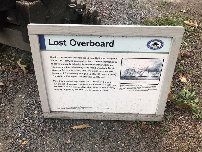 Lost Overboard Marker image. Click for full size.
